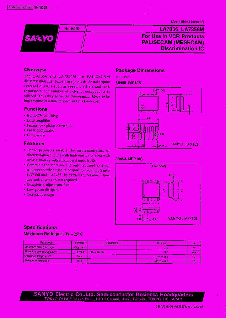 LA7356_140242.PDF Datasheet