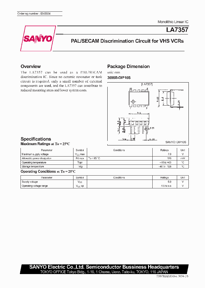 LA7357_170245.PDF Datasheet