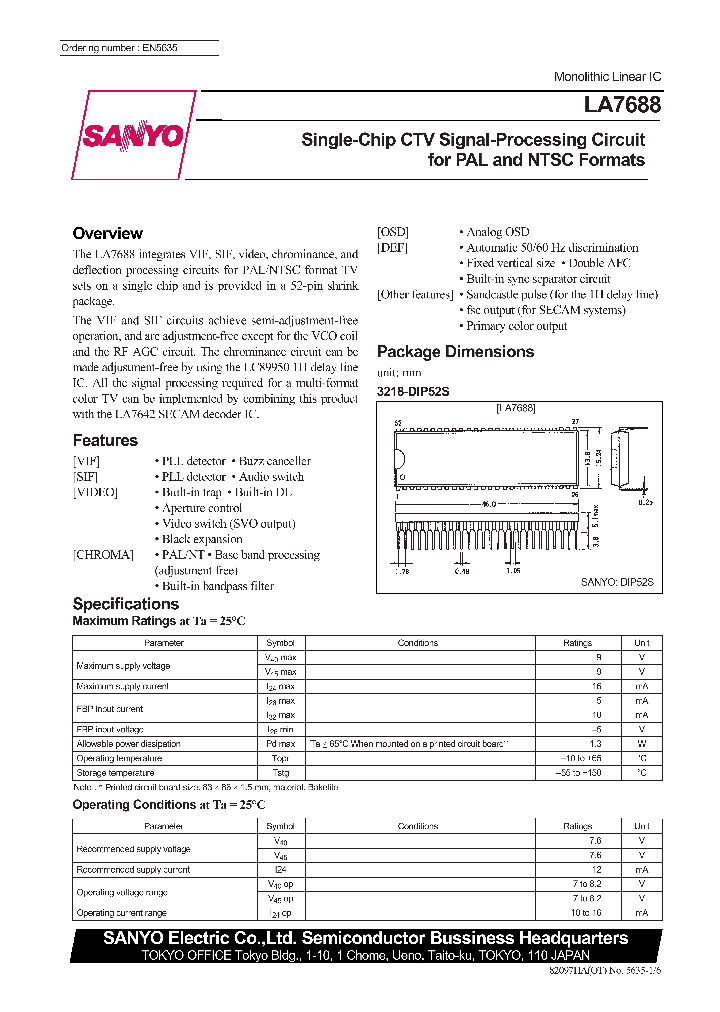 LA7688_77804.PDF Datasheet