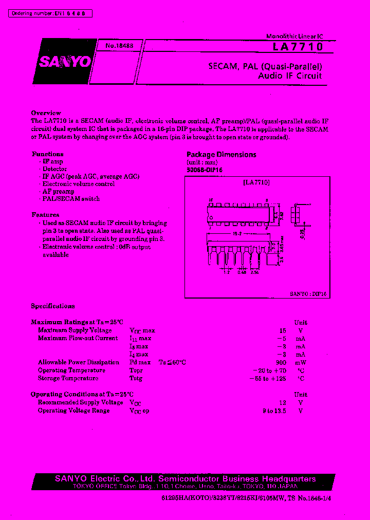 LA7710_149363.PDF Datasheet