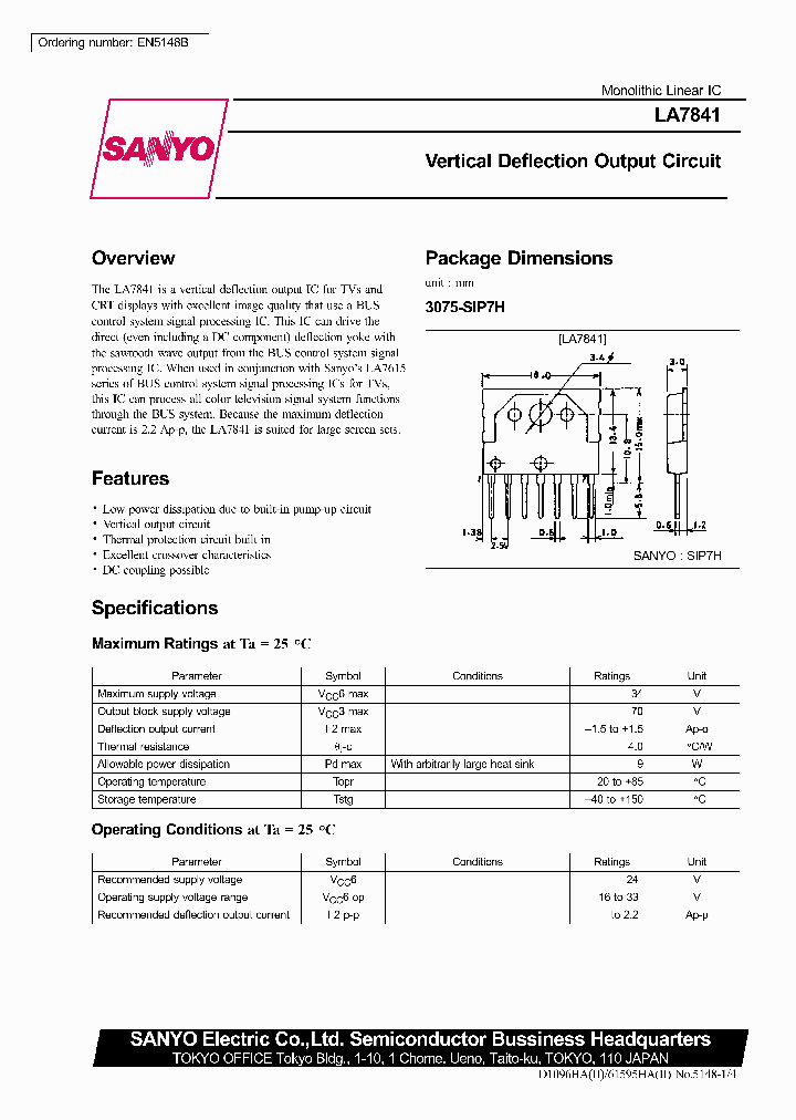 LA7841_179395.PDF Datasheet