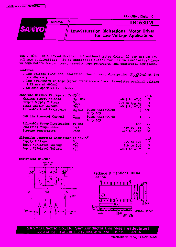 LB1630M_164698.PDF Datasheet
