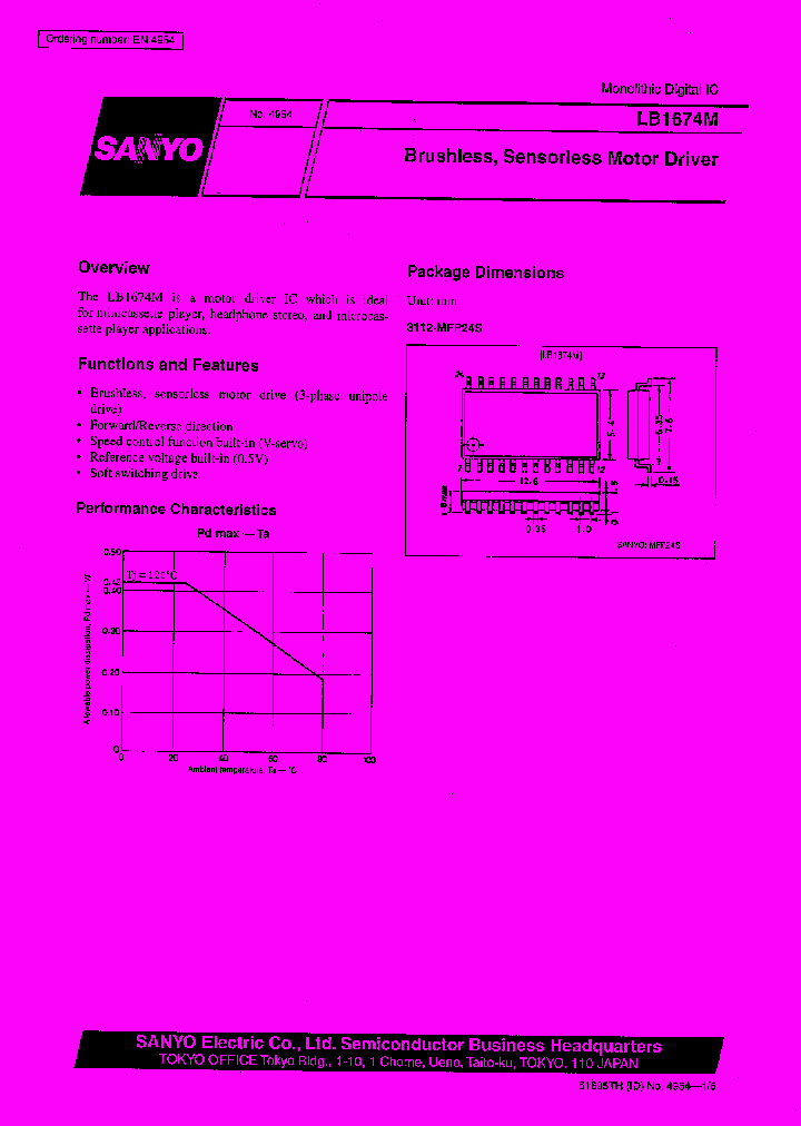 LB1674_86612.PDF Datasheet