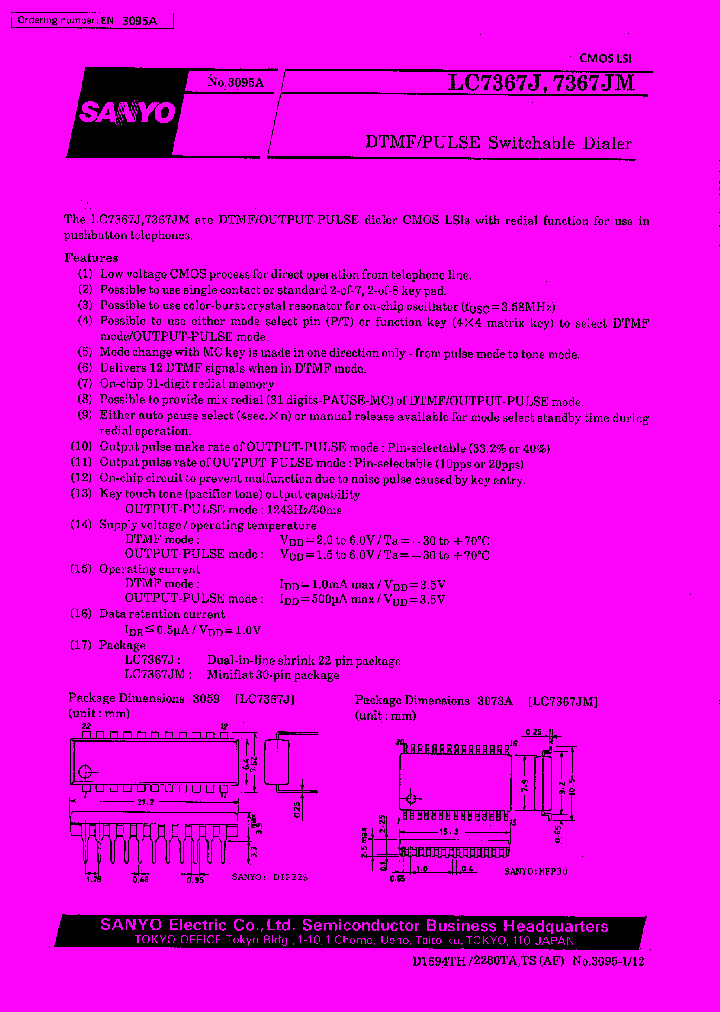 LC7367_151234.PDF Datasheet
