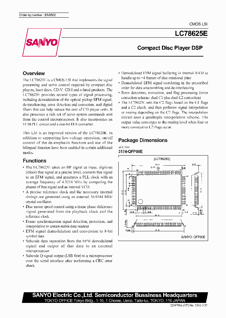 LC78625_125029.PDF Datasheet