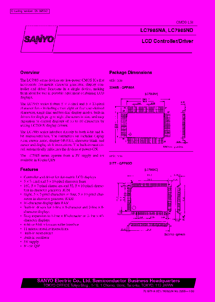 LC7985_104335.PDF Datasheet