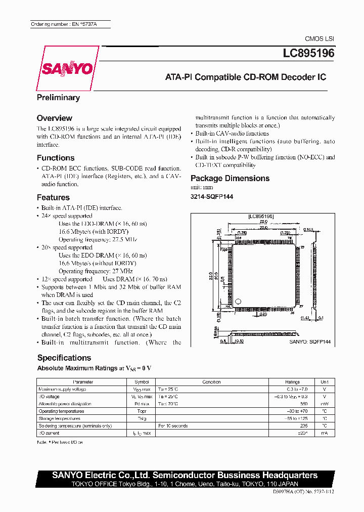 LC895196_82631.PDF Datasheet