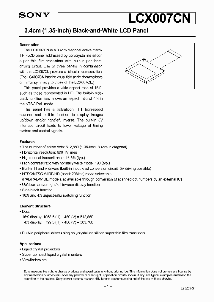 LCX007CN_49623.PDF Datasheet