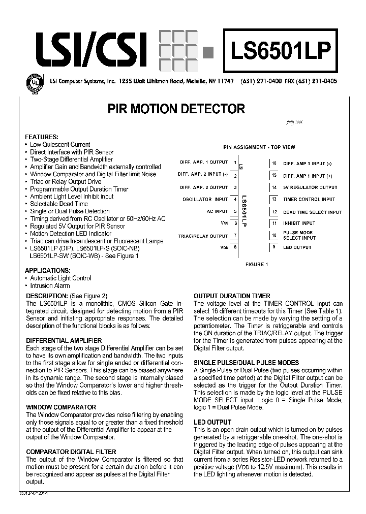 LS6501_152531.PDF Datasheet