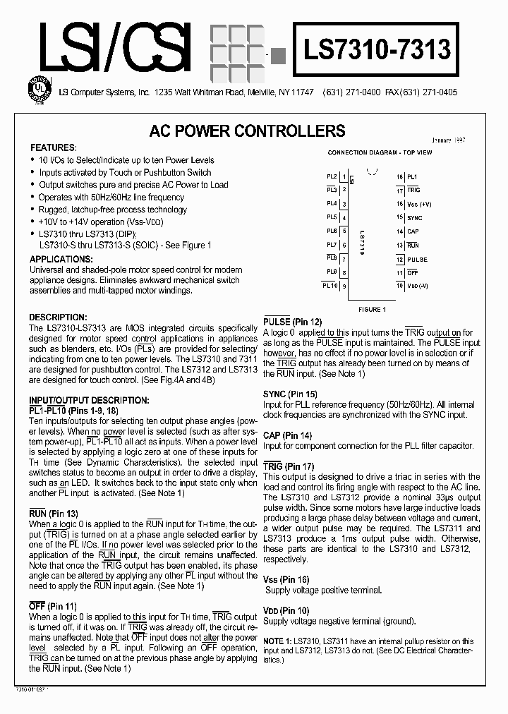 LS7313_194425.PDF Datasheet