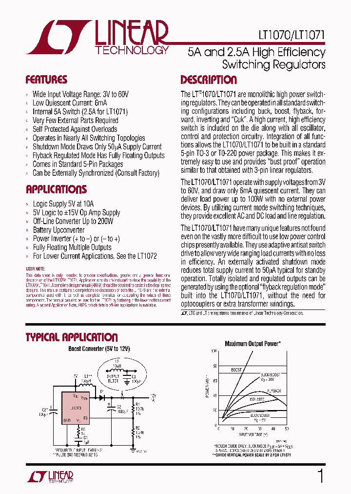 LT1070_10500.PDF Datasheet