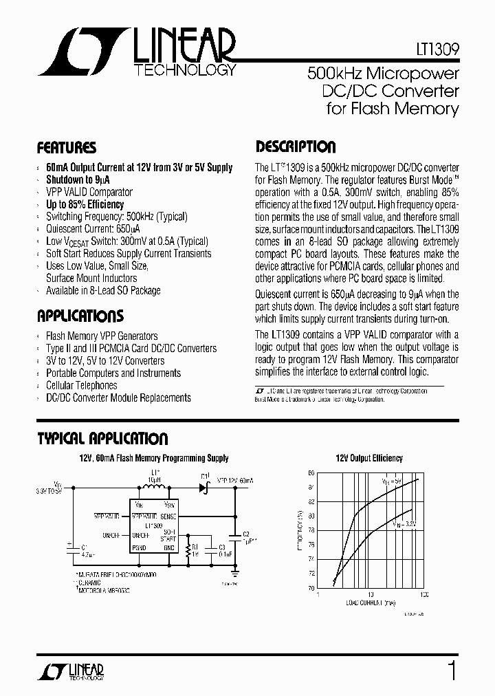 LT1309_127832.PDF Datasheet