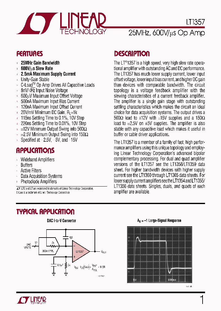 LT1357_141487.PDF Datasheet