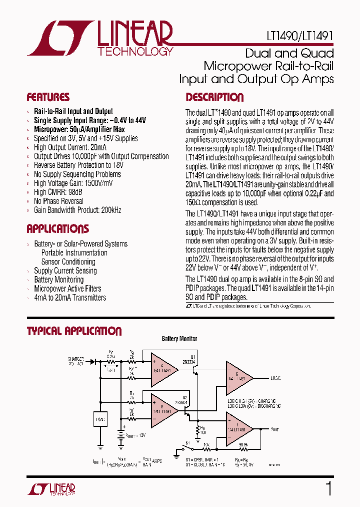 LT1490_28413.PDF Datasheet