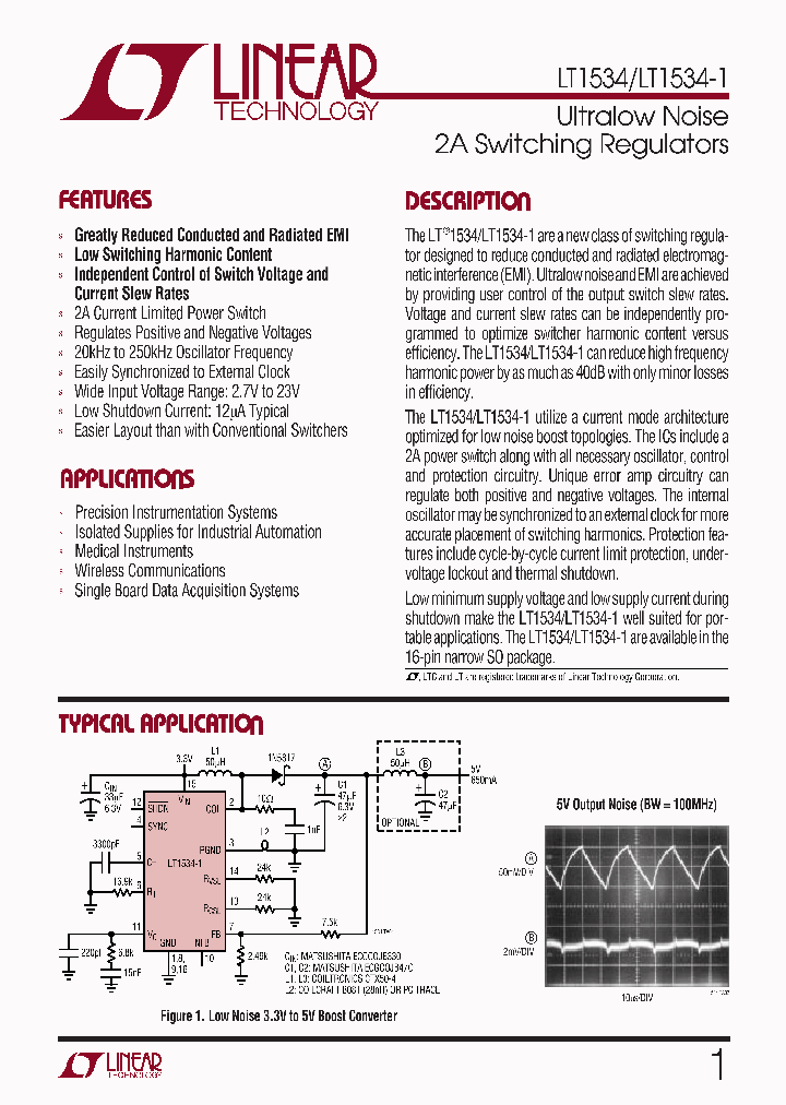 LT1534_159344.PDF Datasheet