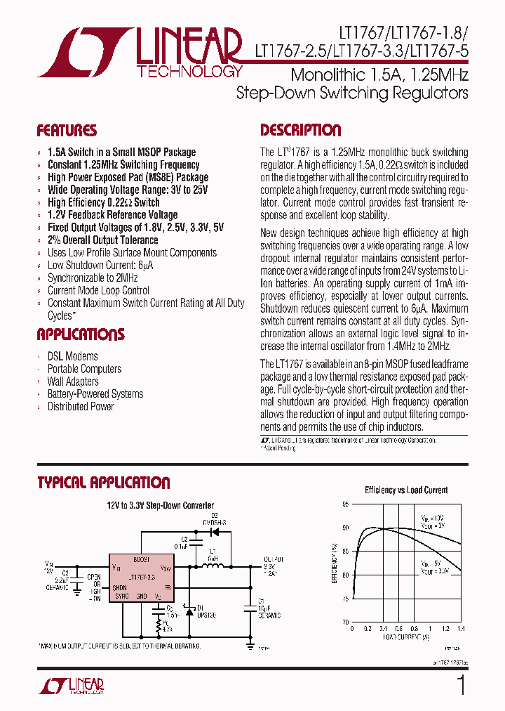 LT1767_28450.PDF Datasheet