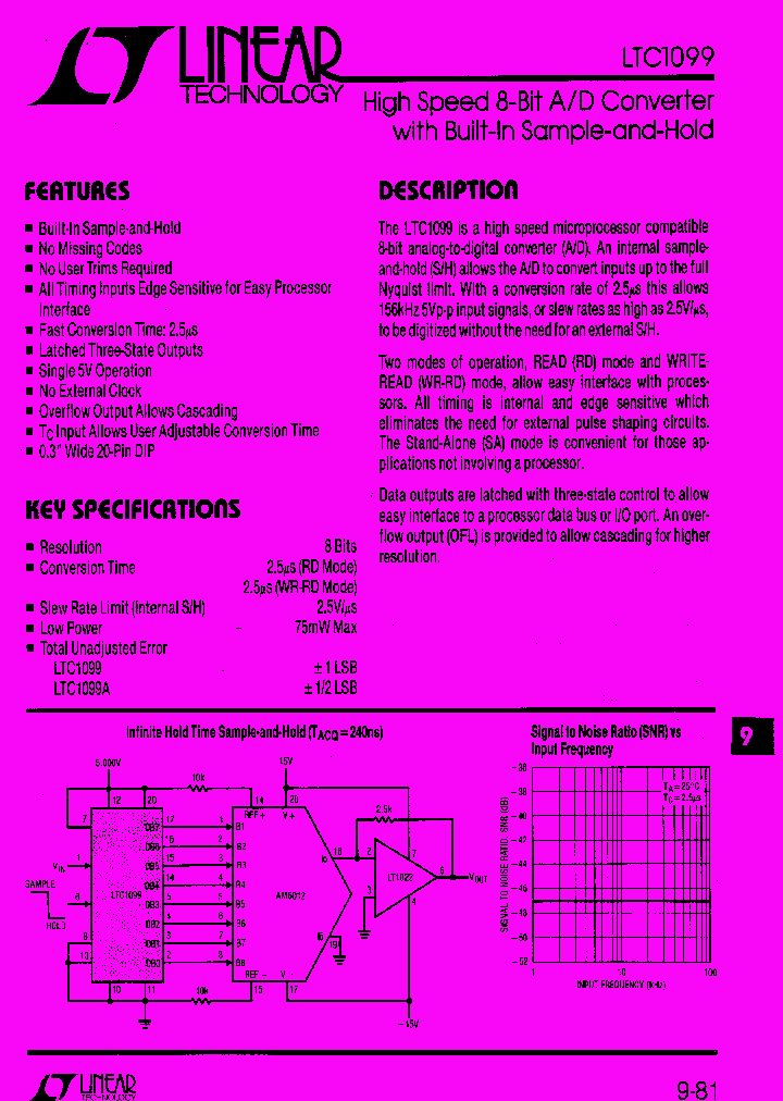 LTC1099_82940.PDF Datasheet