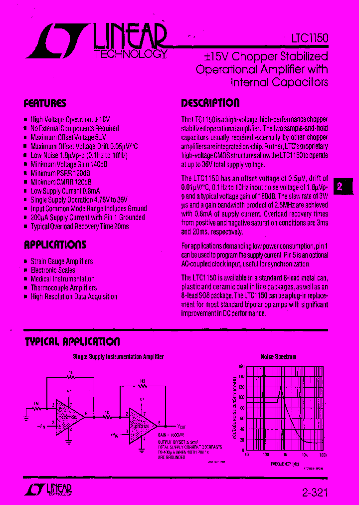 LTC1150_85078.PDF Datasheet