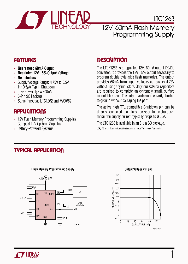 LTC1263_99500.PDF Datasheet