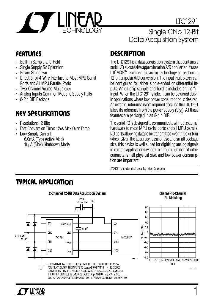 LTC1291_28505.PDF Datasheet