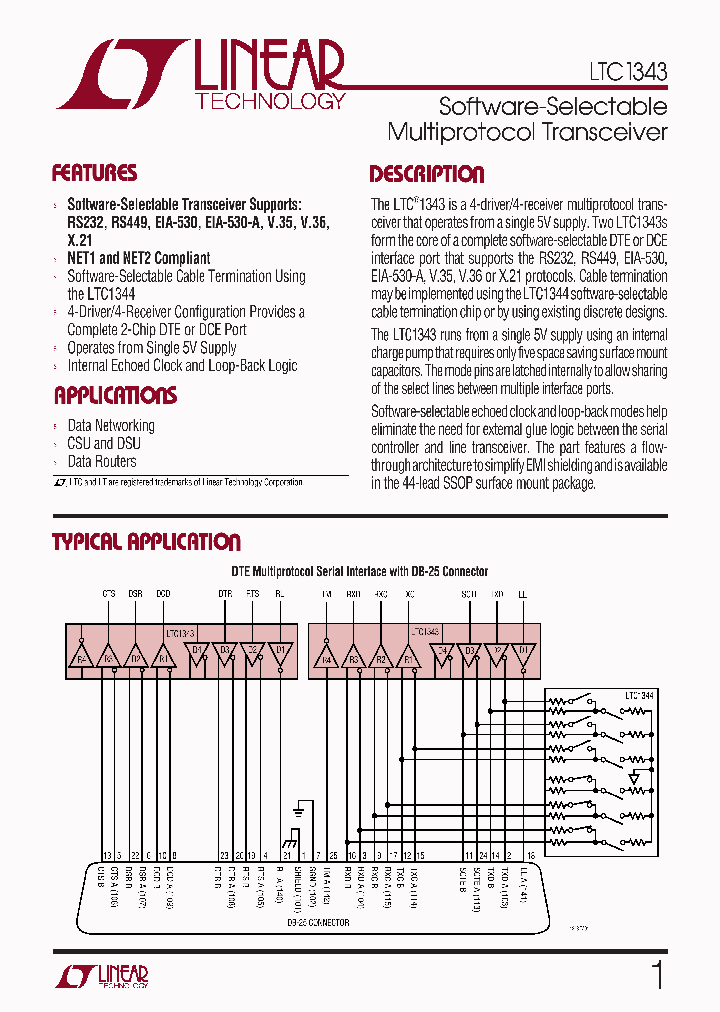 LTC1343_93628.PDF Datasheet