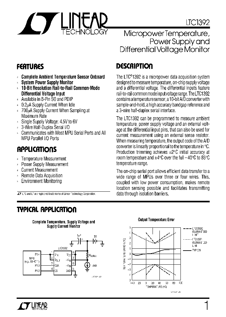 LTC1392_150532.PDF Datasheet