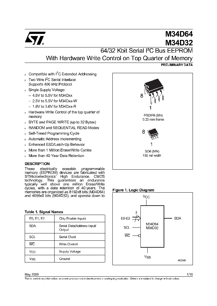 M34D64_128366.PDF Datasheet