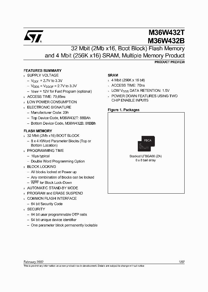 M36W432_169677.PDF Datasheet