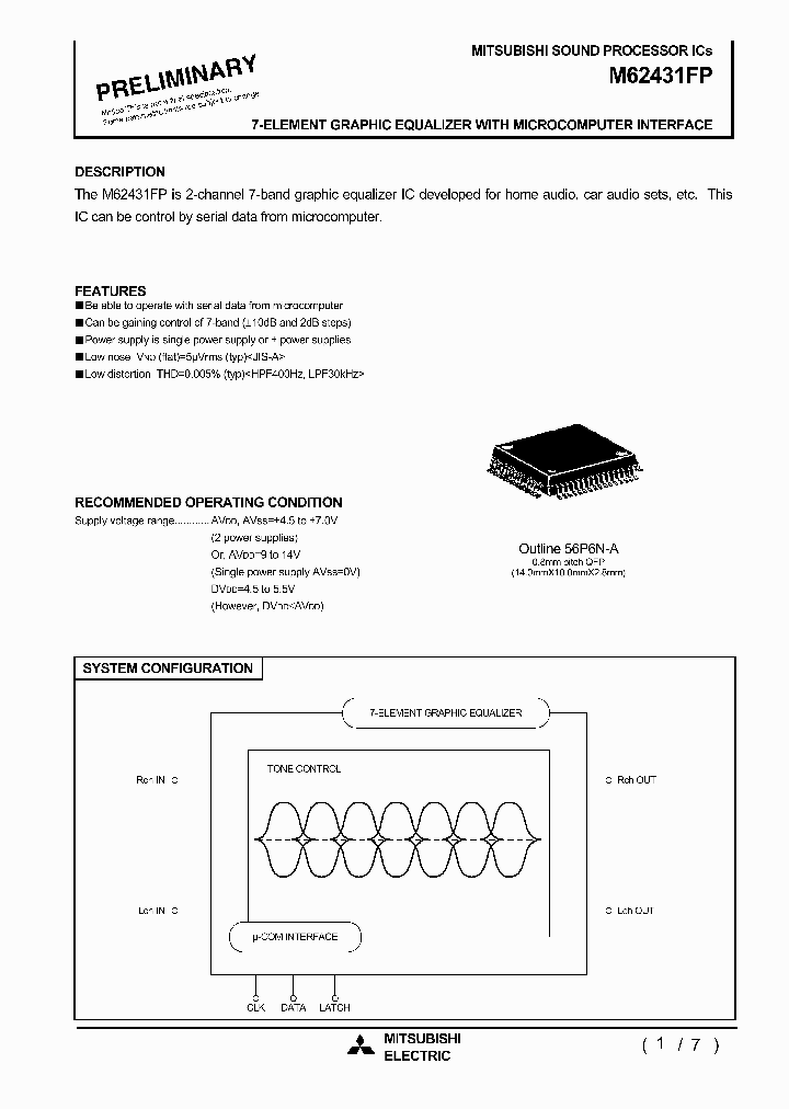 M62431FP_10094.PDF Datasheet