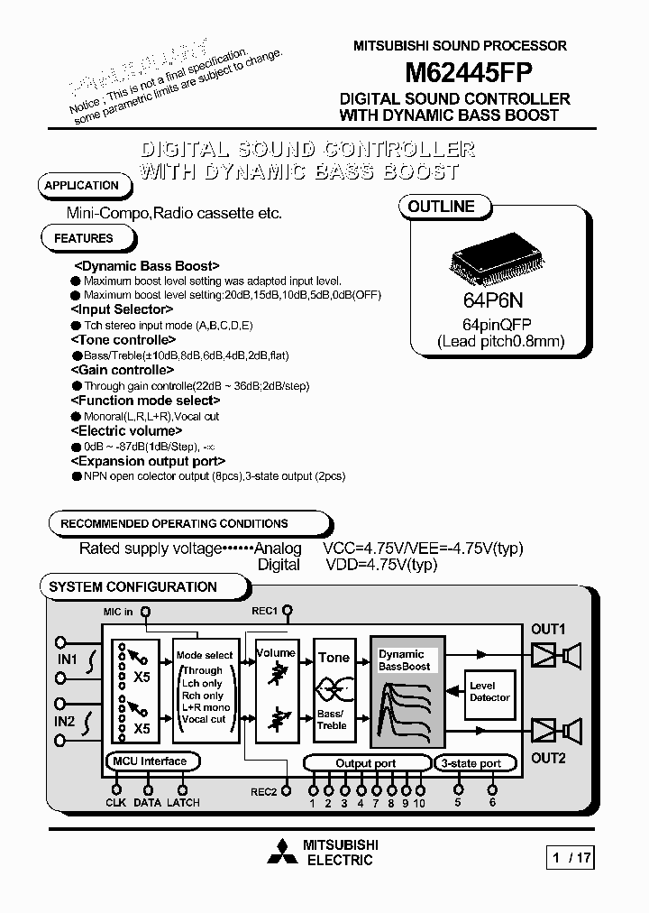 M62445_166985.PDF Datasheet
