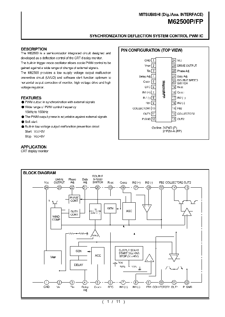 M62500FP_113689.PDF Datasheet