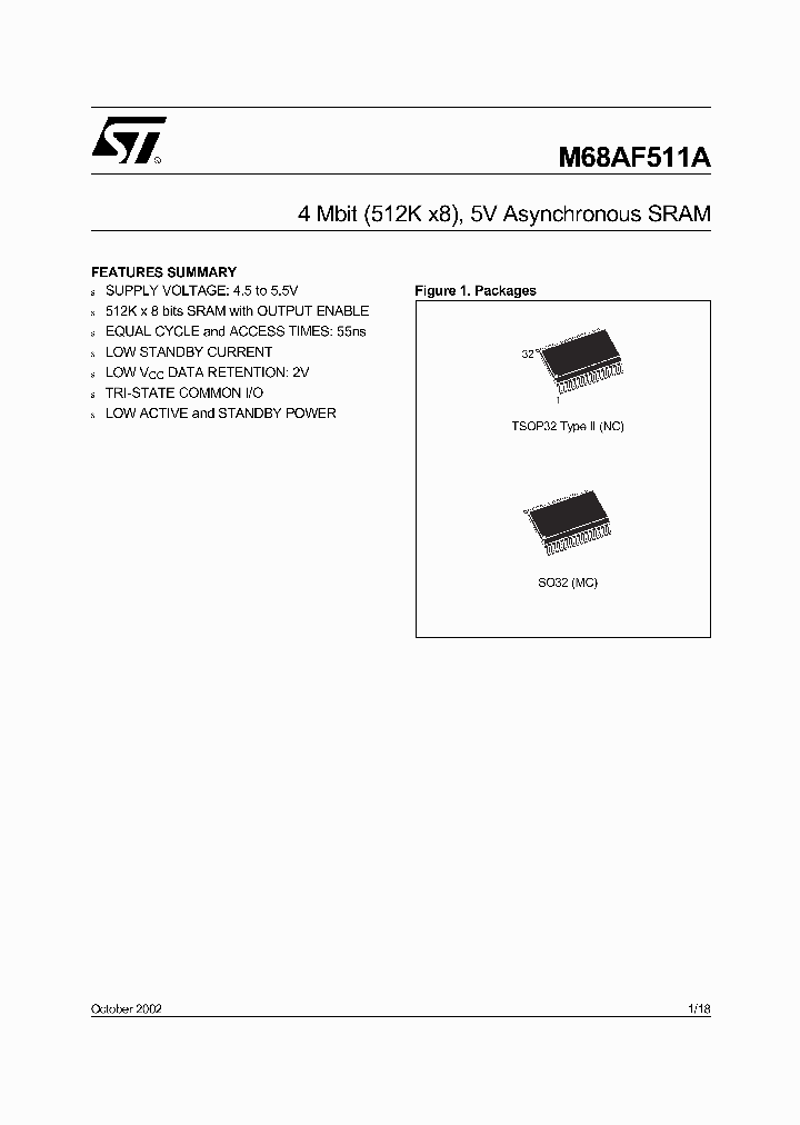 M68AF511A_182734.PDF Datasheet