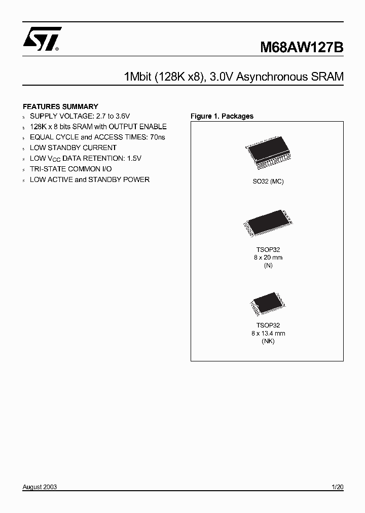 M68AW127_54483.PDF Datasheet