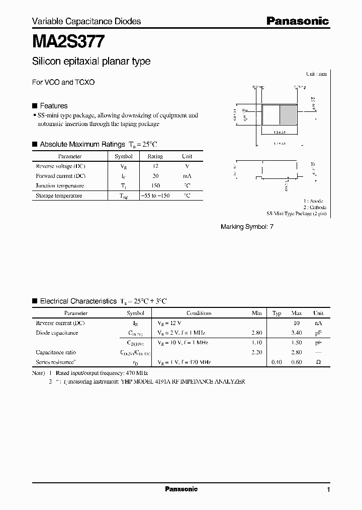 MA2S377_148553.PDF Datasheet