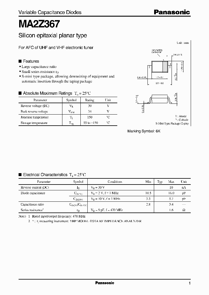 MA2Z367_43903.PDF Datasheet
