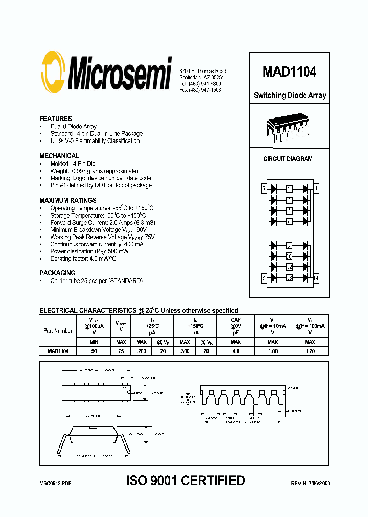 MAD1104_103000.PDF Datasheet