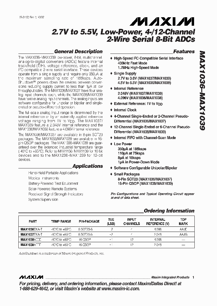 MAX1036_2765.PDF Datasheet