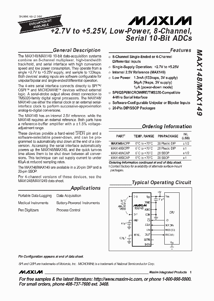 MAX148_50339.PDF Datasheet