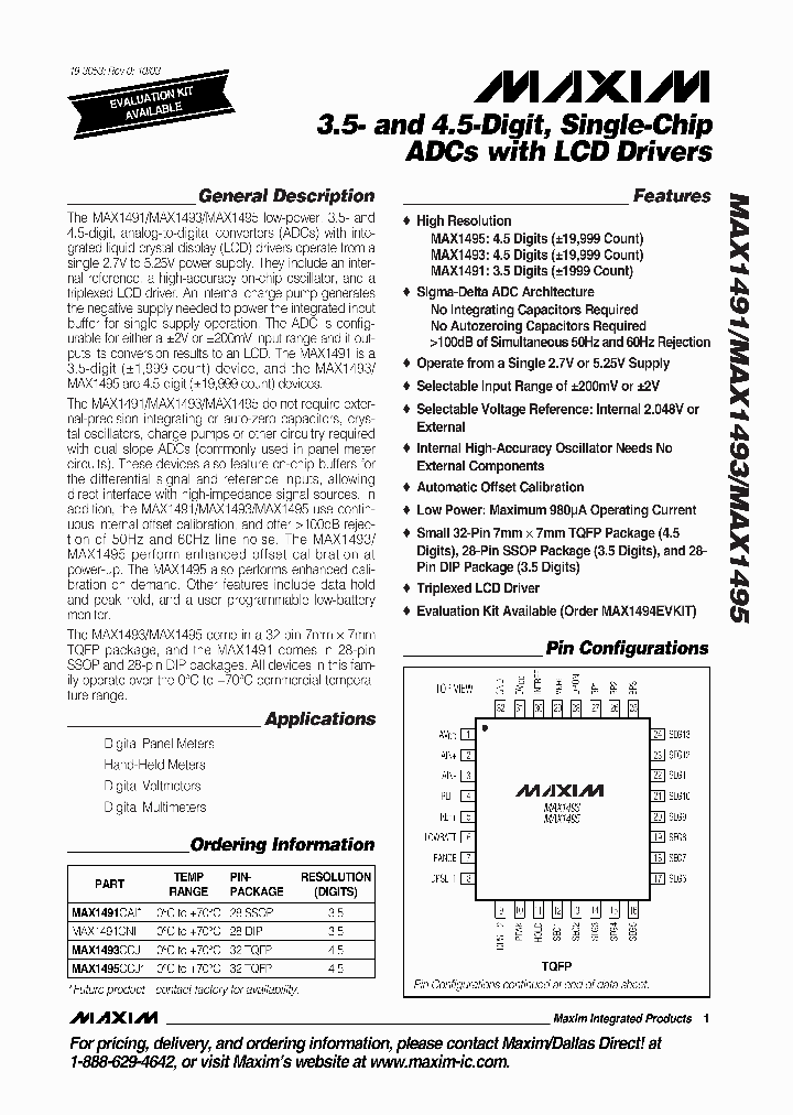 MAX1493CCJ_38730.PDF Datasheet