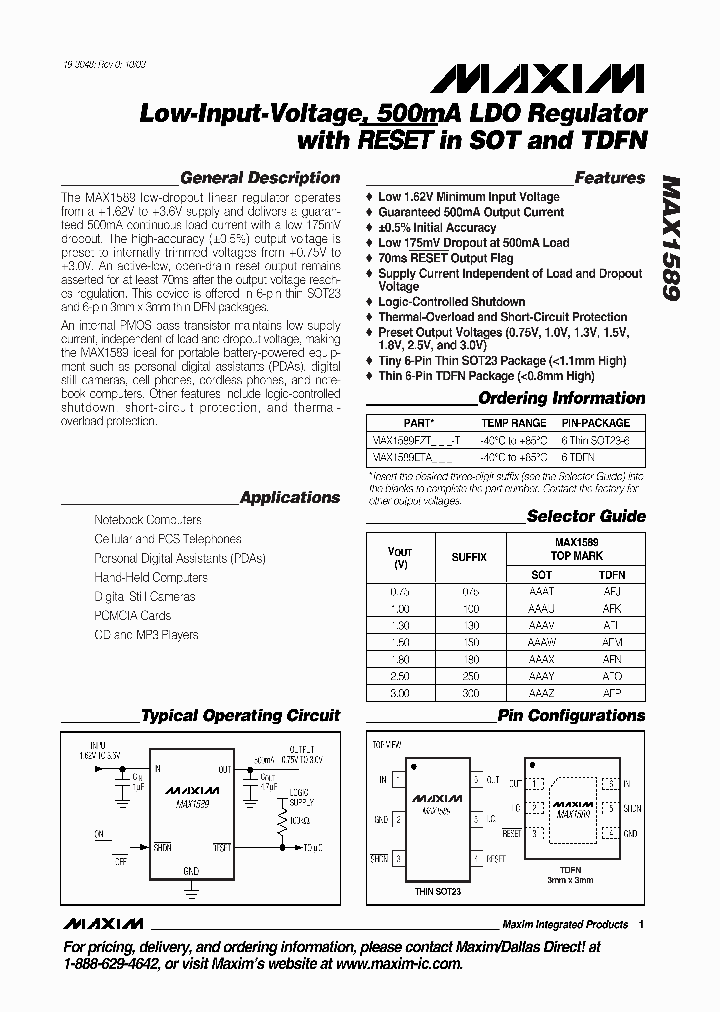 MAX1589_125783.PDF Datasheet