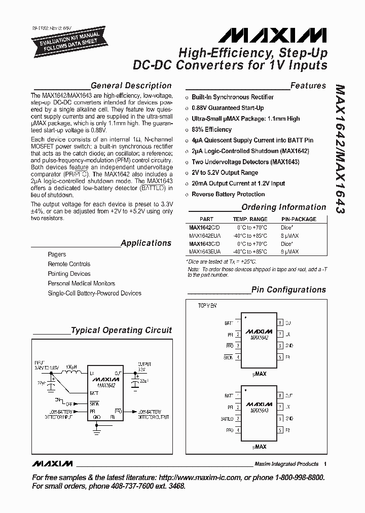 MAX1642_91299.PDF Datasheet