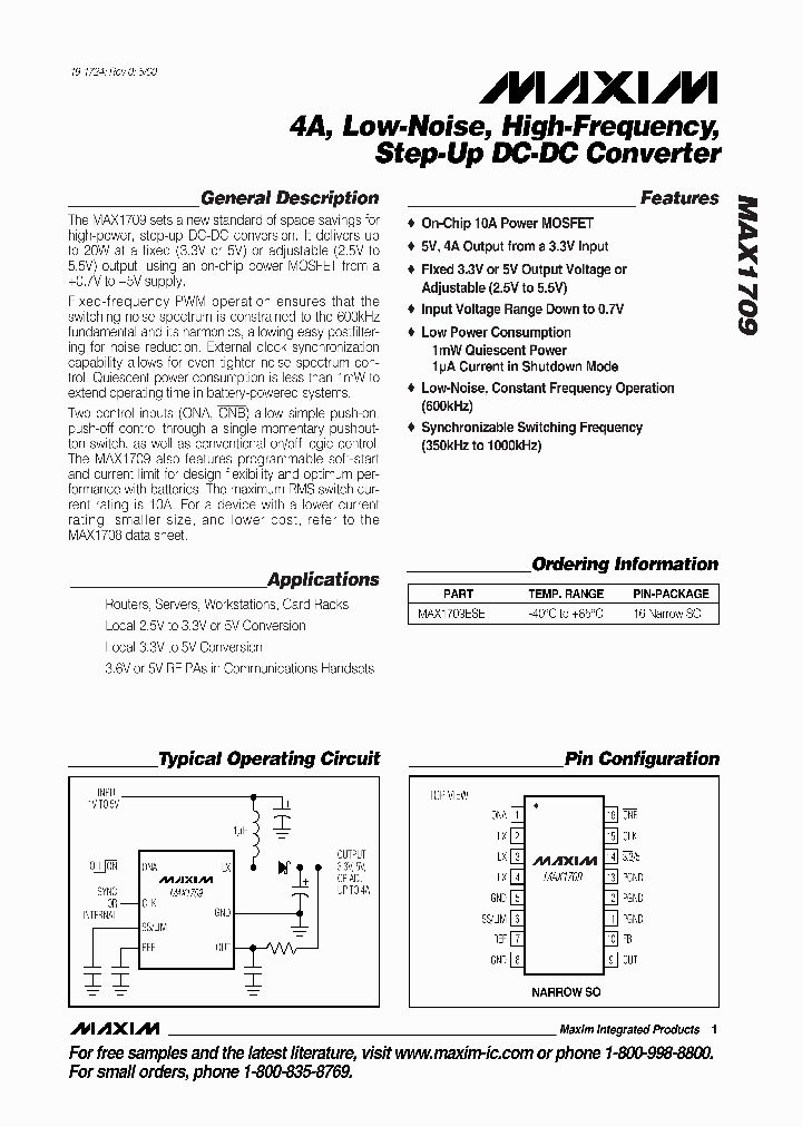 MAX1709_50549.PDF Datasheet