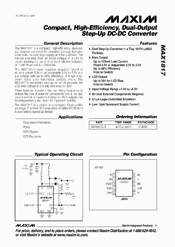 MAX1817_29606.PDF Datasheet