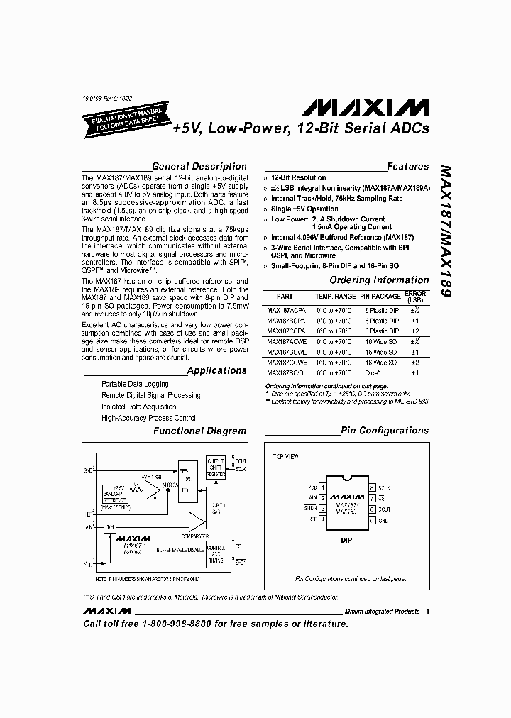 MAX187_27381.PDF Datasheet