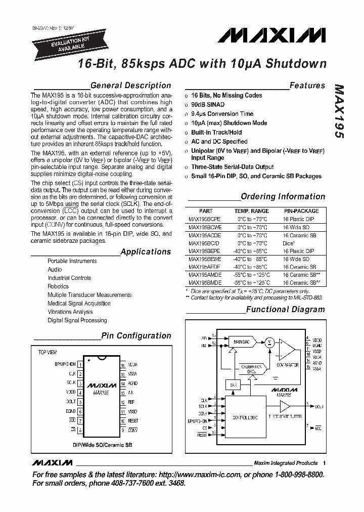 MAX195_101337.PDF Datasheet