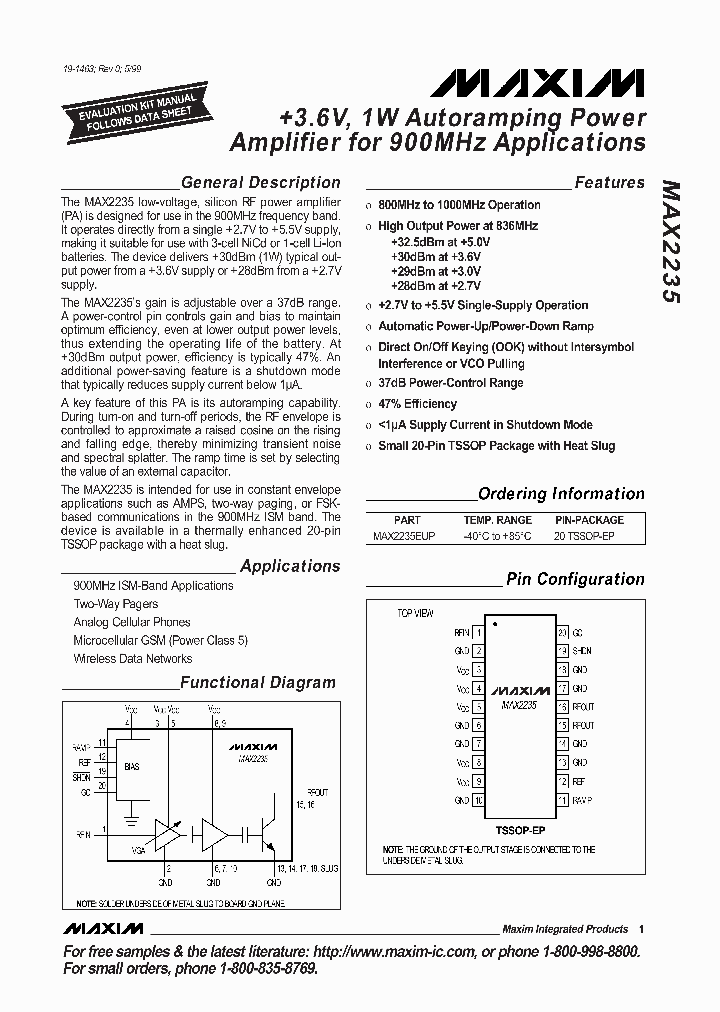 MAX2235_118760.PDF Datasheet