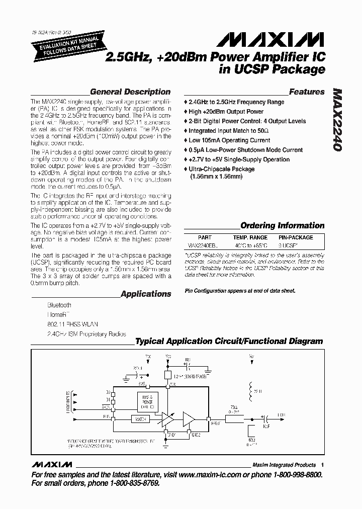 MAX2240_163069.PDF Datasheet