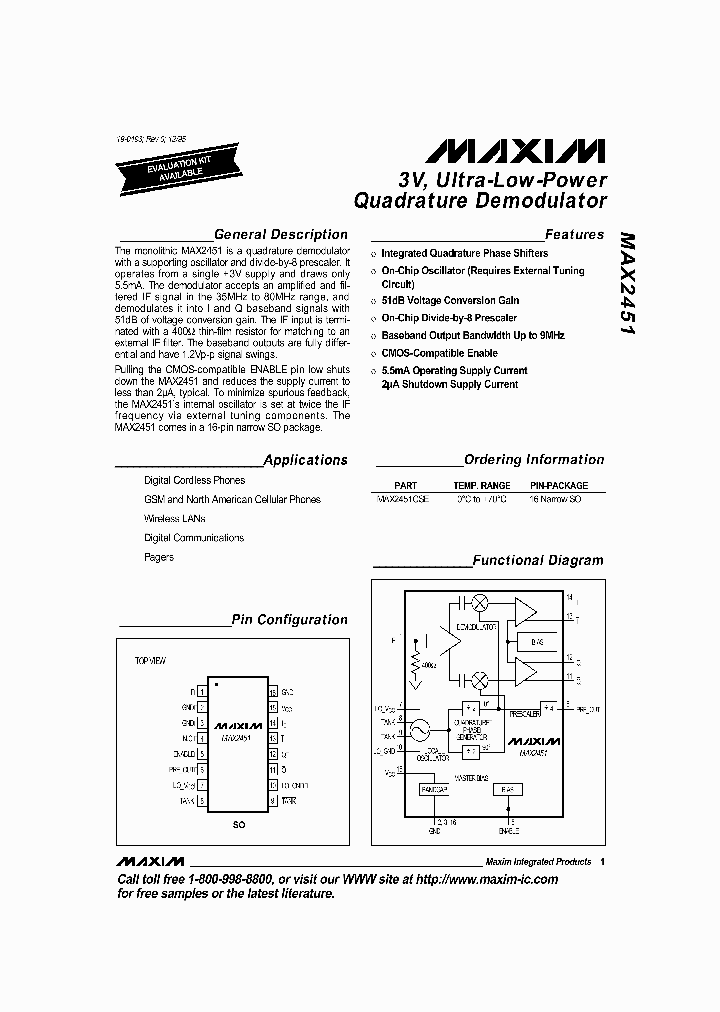 MAX2451_167913.PDF Datasheet