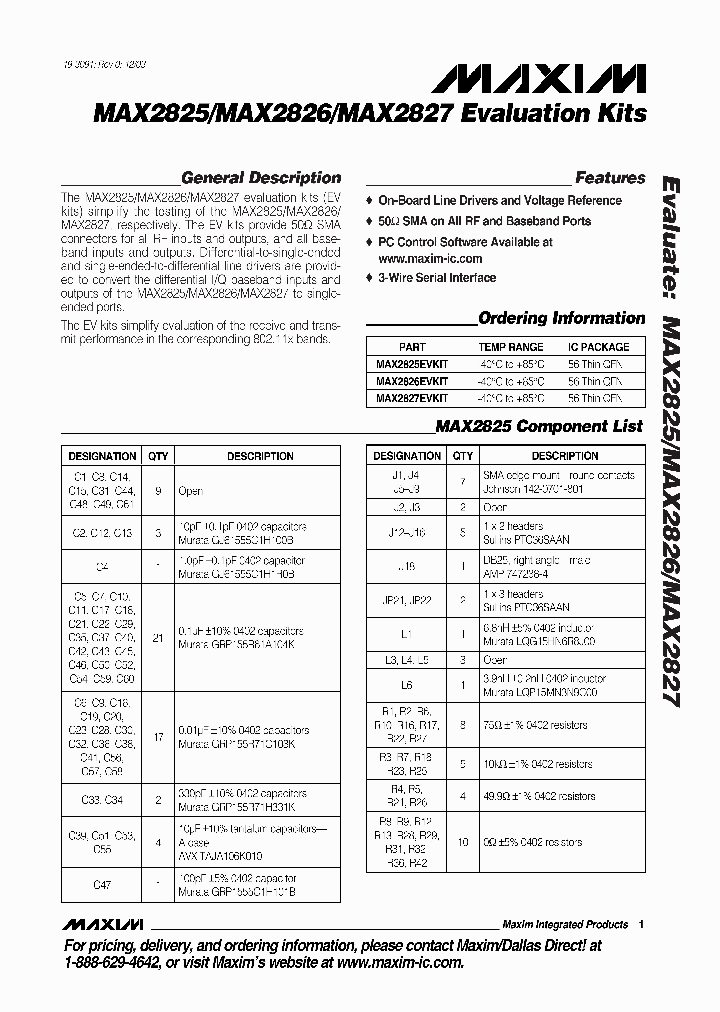 MAX2825_46576.PDF Datasheet