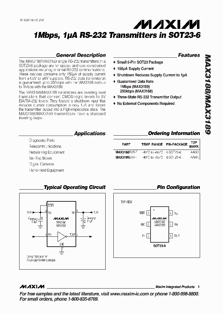 MAX3188_123231.PDF Datasheet